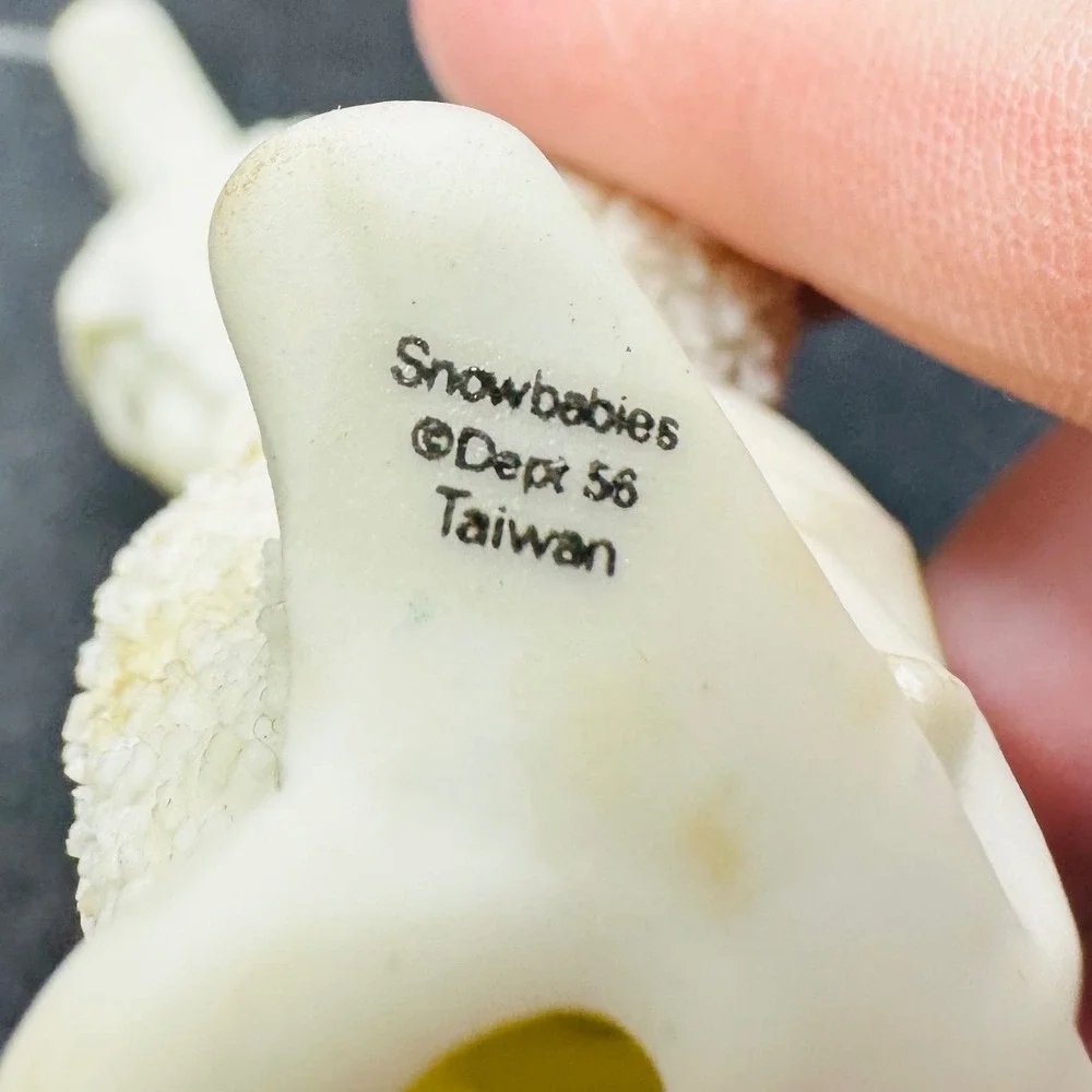 Snowbabies Dept‎ 56 Moon Stars Ornament Figurine Taiwan
